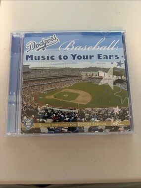 Dodgers Baseball: Music to Your Ears CD - Blue & Green Cover